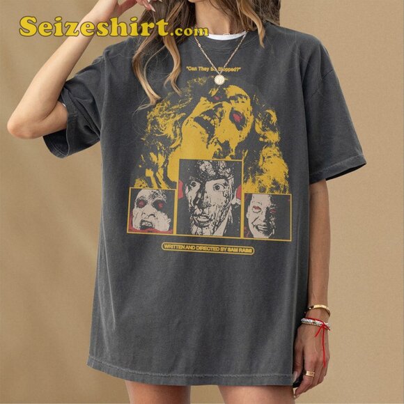80s Horror Movie The Evil Dead Shirt - Picture 1 of 5